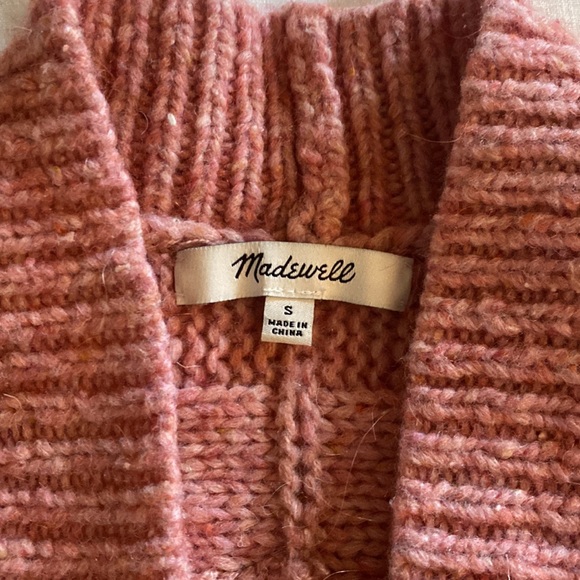 Madewell Pink Cardigan - Picture 2 of 4